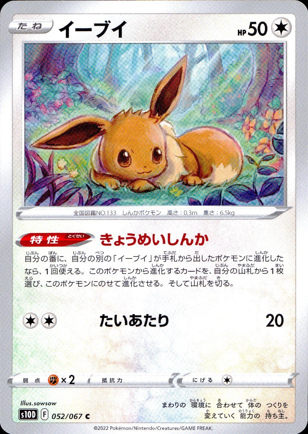 052/067/S10D/B/C Eevee
