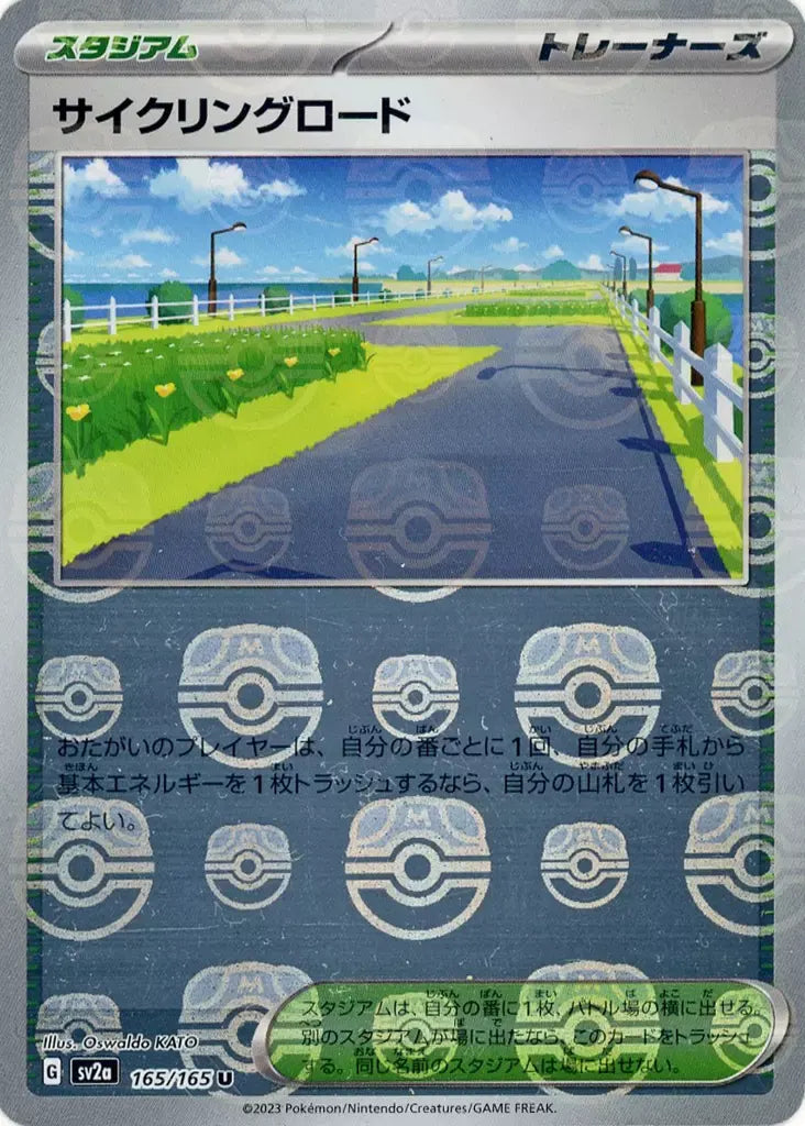 165/165/SV2A/BM2/U Mirror) Cycling Road (Master Ball Pattern)