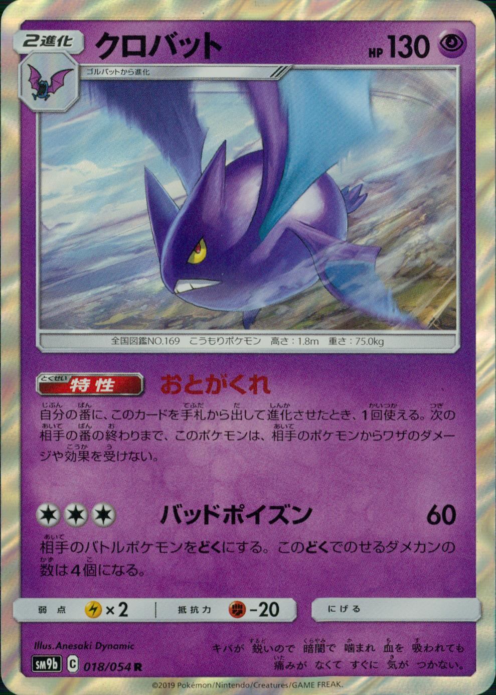 018/054/SM9B/B/R クロバット