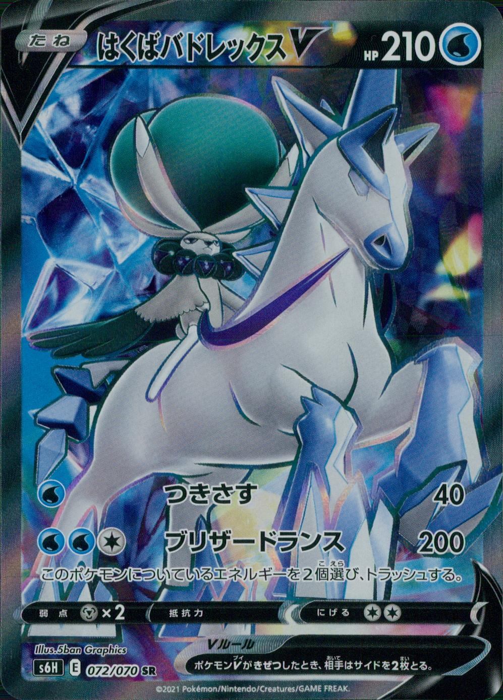 072/070/S6H/B/SR はくばバドレックスV