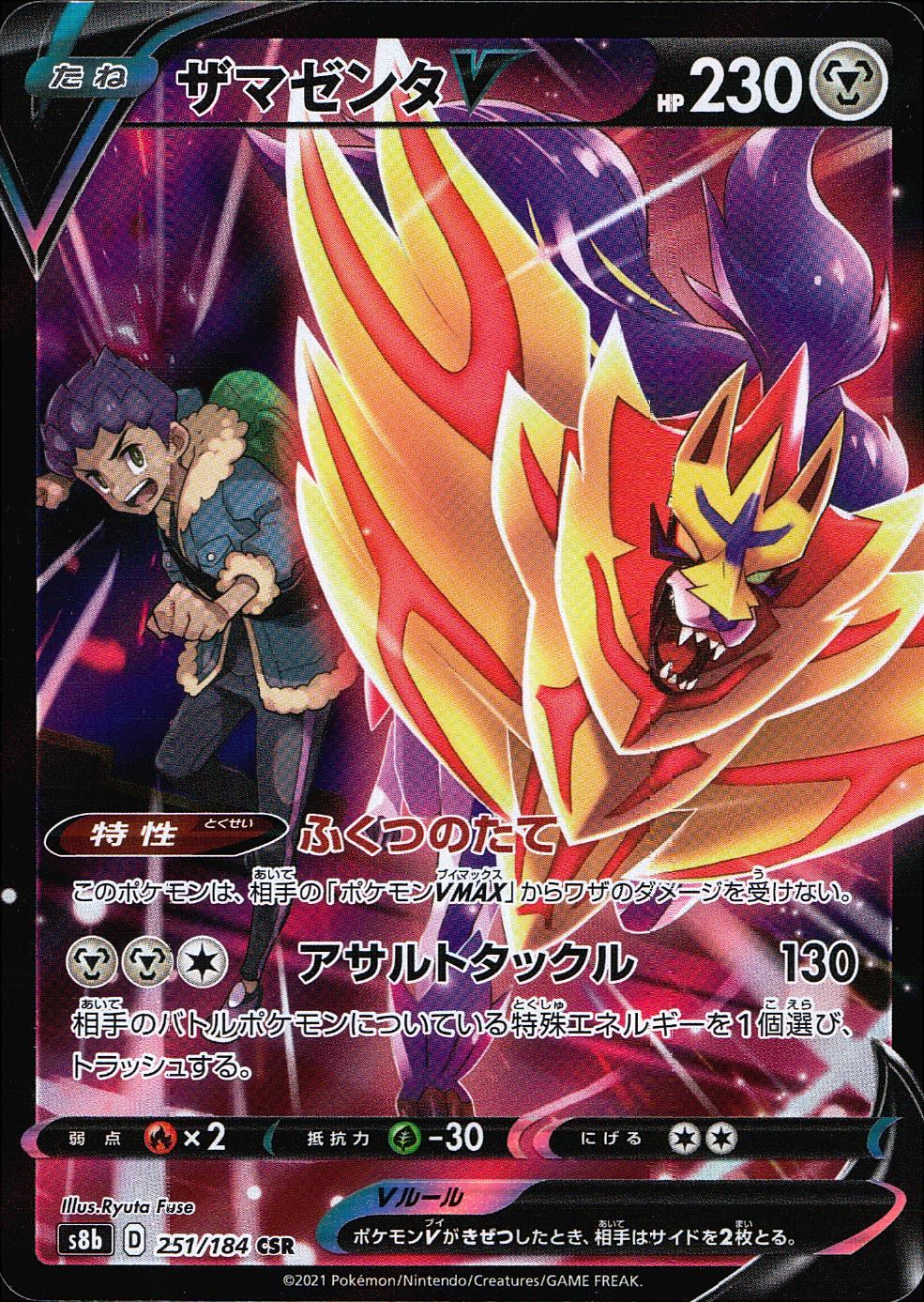 251/184/S8B/B/CSR Zamazenta V