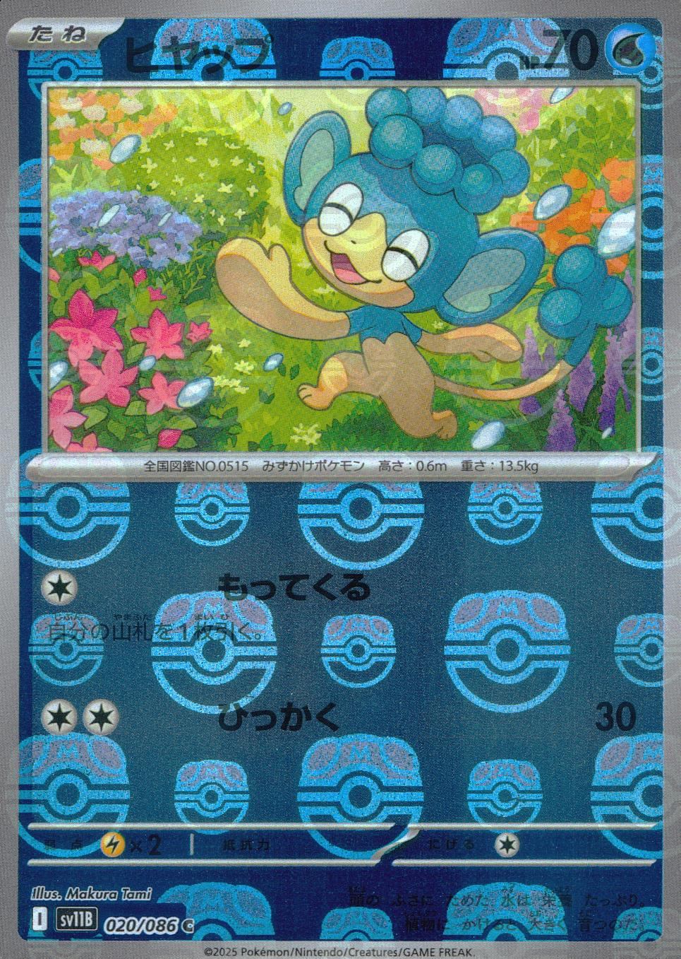 020/086/SV11B/BM2/C Mirror) Hiyap (Master Ball Pattern)