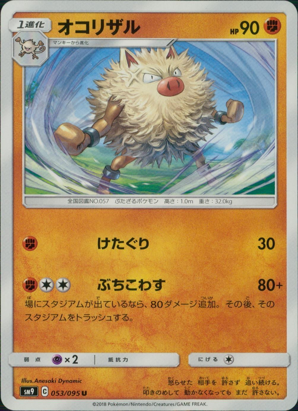 053/095/SM9/B/U オコリザル