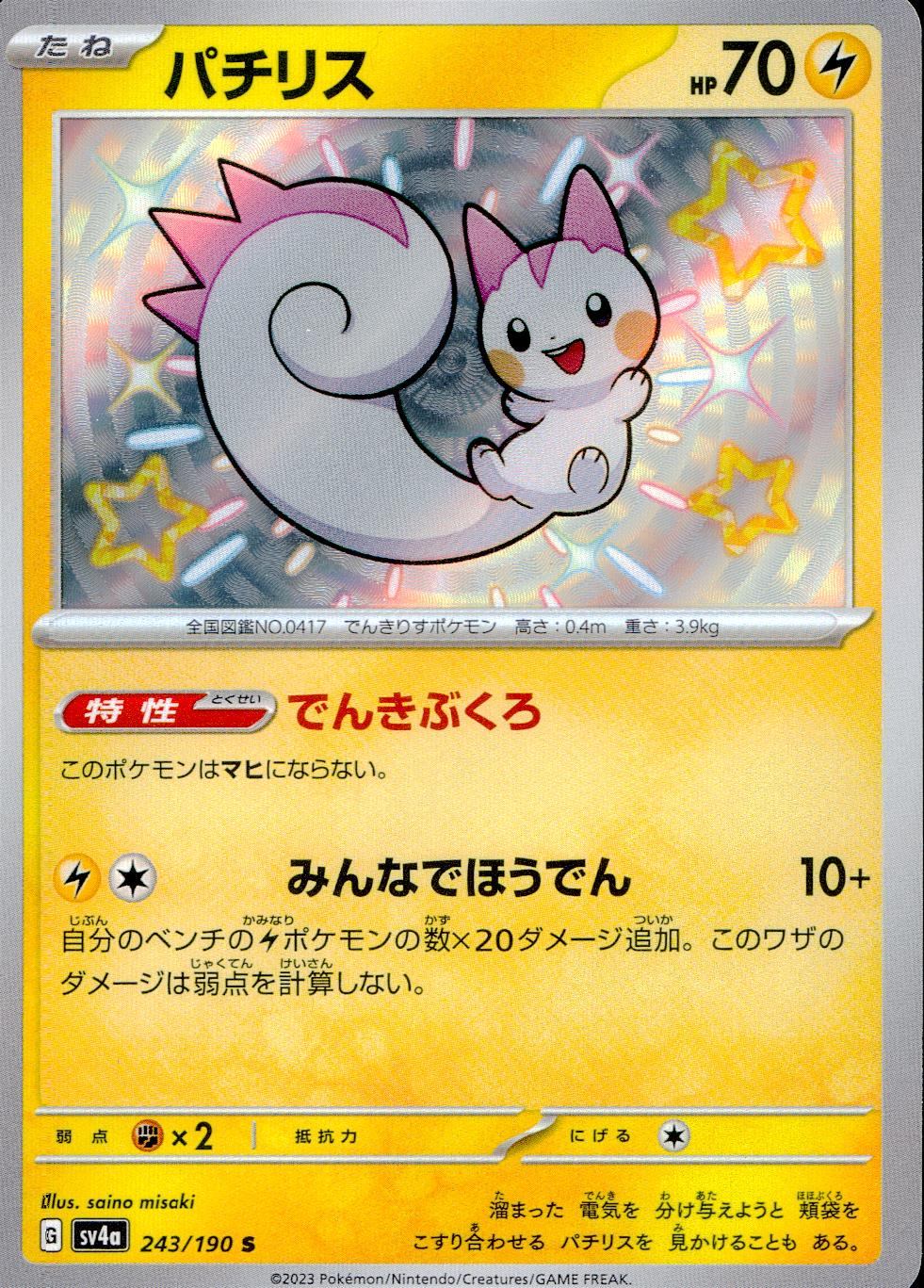 243/190/SV4A/B Pachirisu