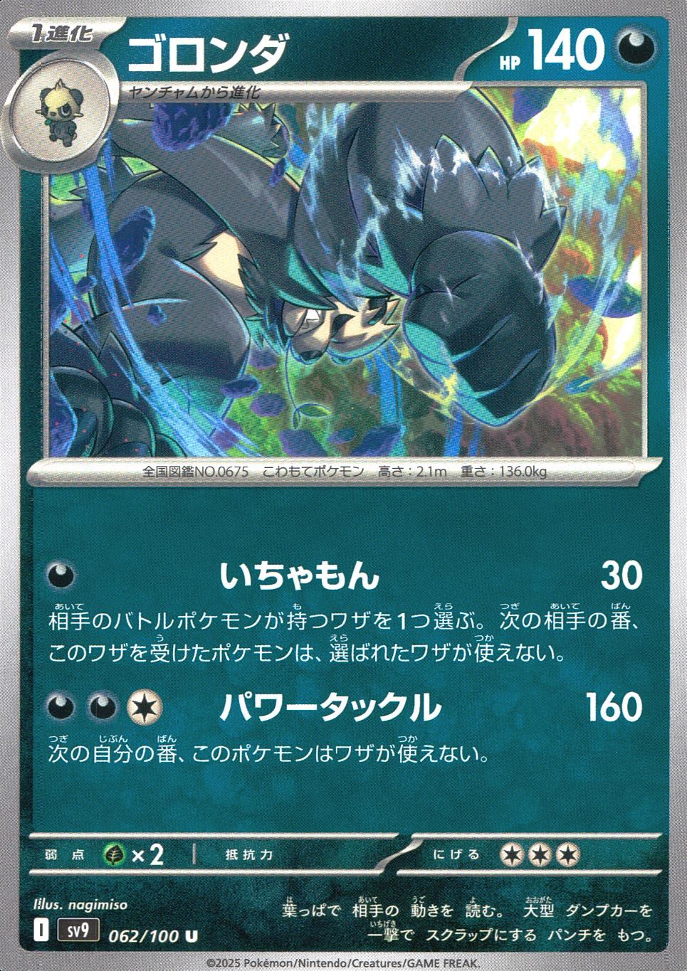 062/100/SV9/B/U ゴロンダ