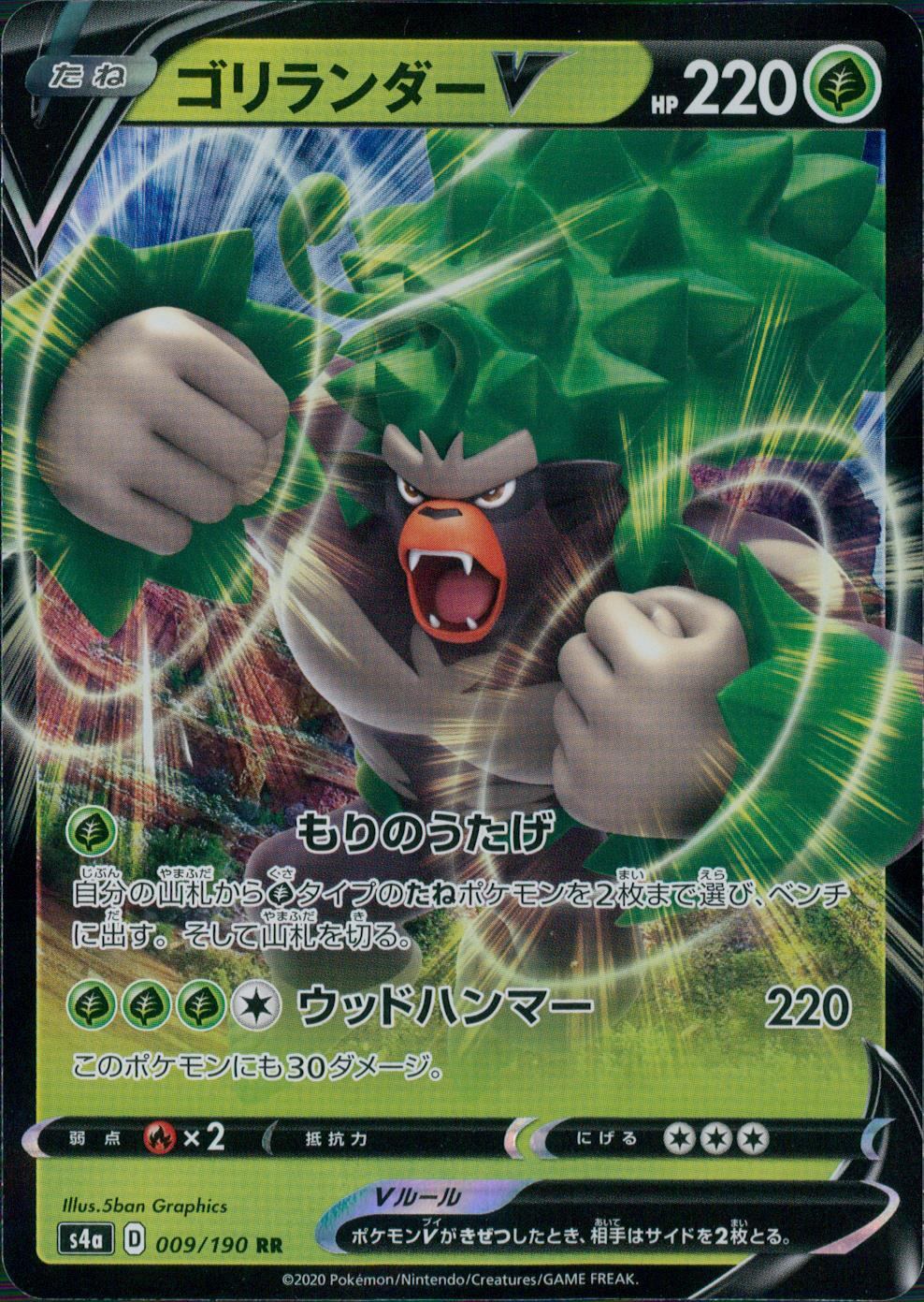 009/190/S4A/B/RR ゴリランダーV