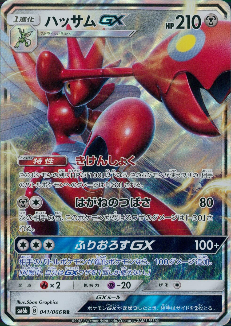 041/066/SM6B/RR ハッサムGX