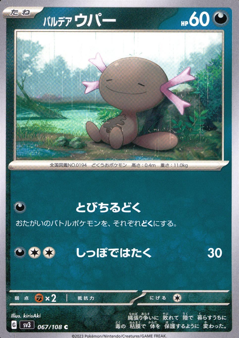 067/108/SV3/B/C パルデアウパー