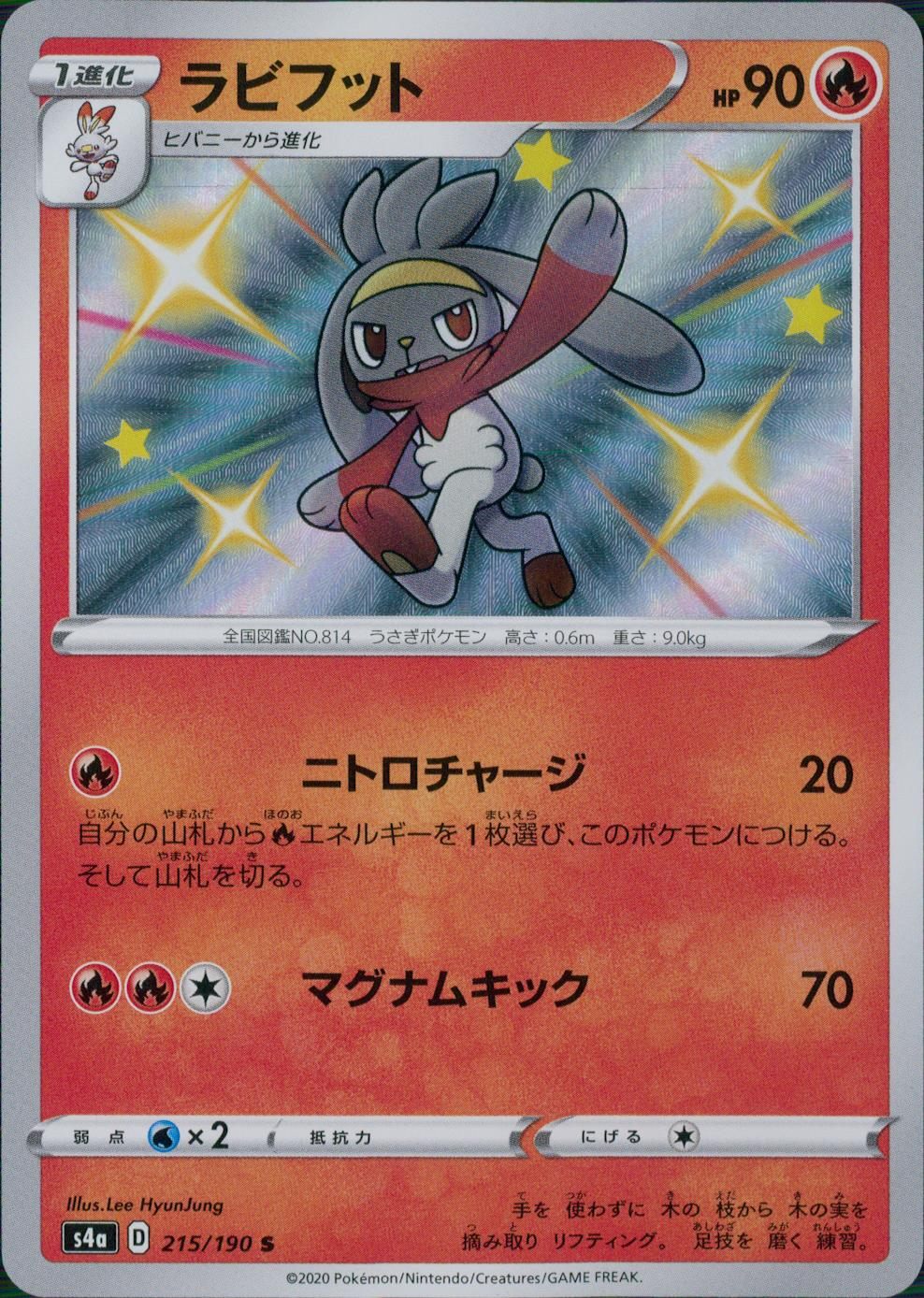 215/190/S4A/B/S Rabbitfoot