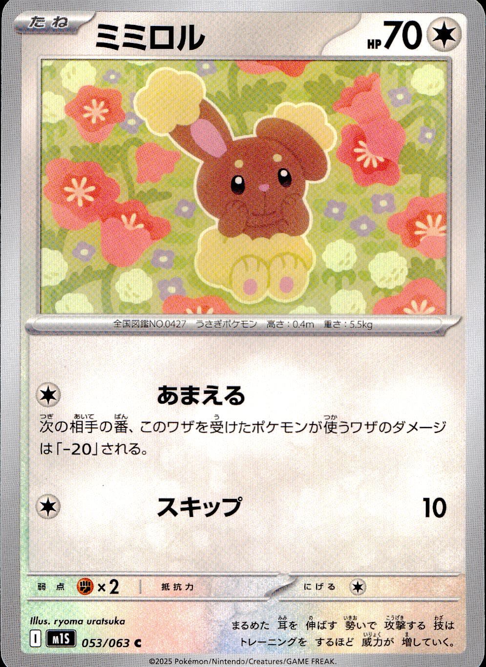 053/063/M1S/B/C ミミロル