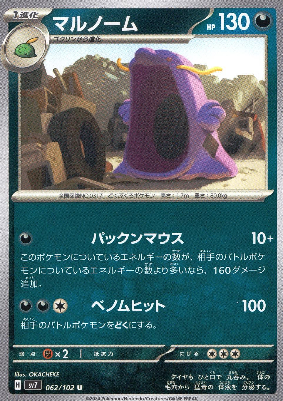 062/102/SV7/B/U マルノーム