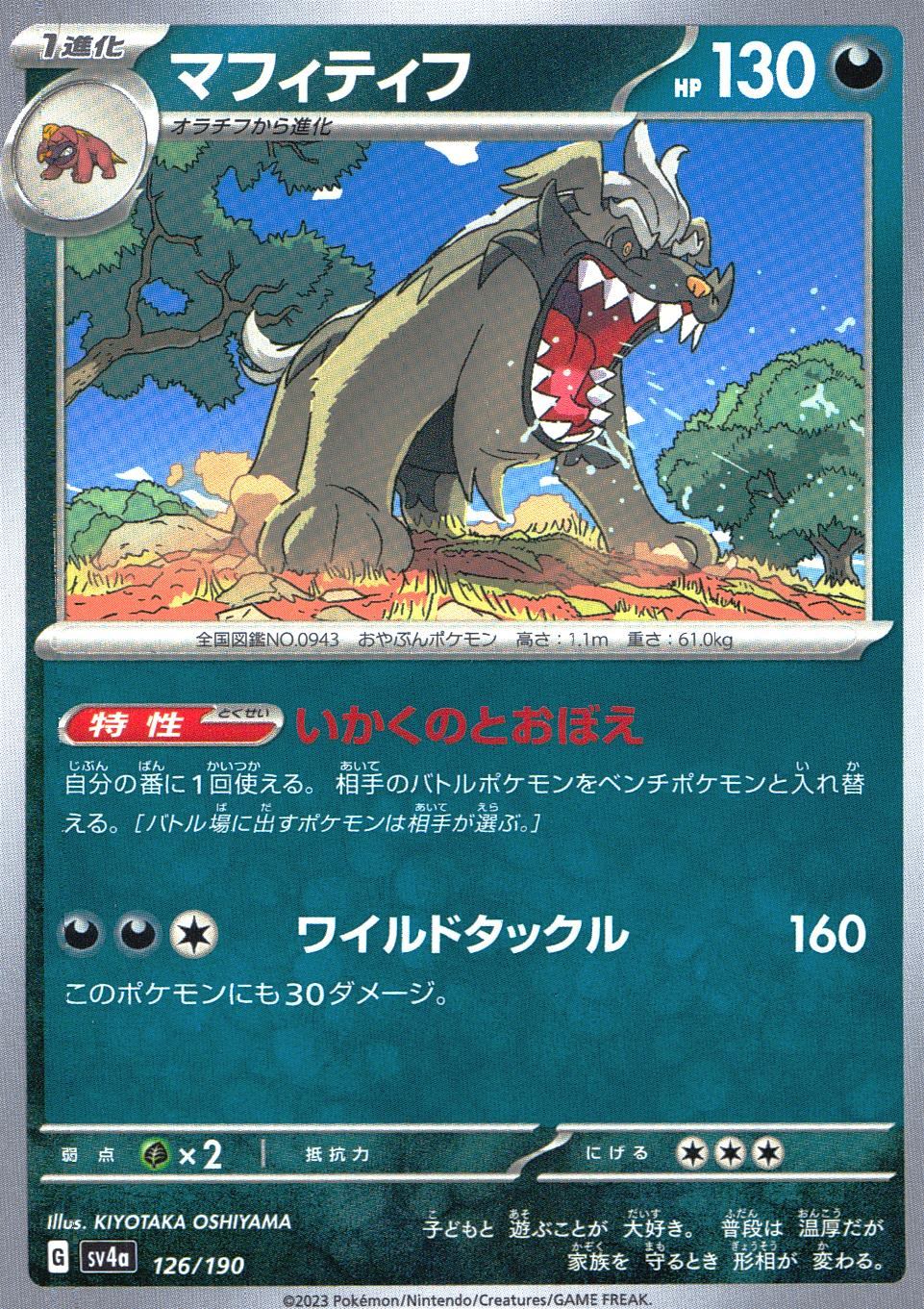 126/190/SV4A/B Mafitif