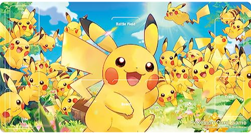 ポケモンカードゲーム ラバープレイマット ピカチュウ大集合🄬