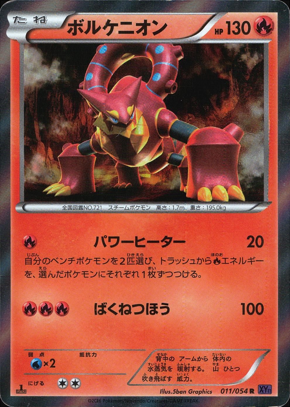 011/054/XY11/1ED ボルケニオン