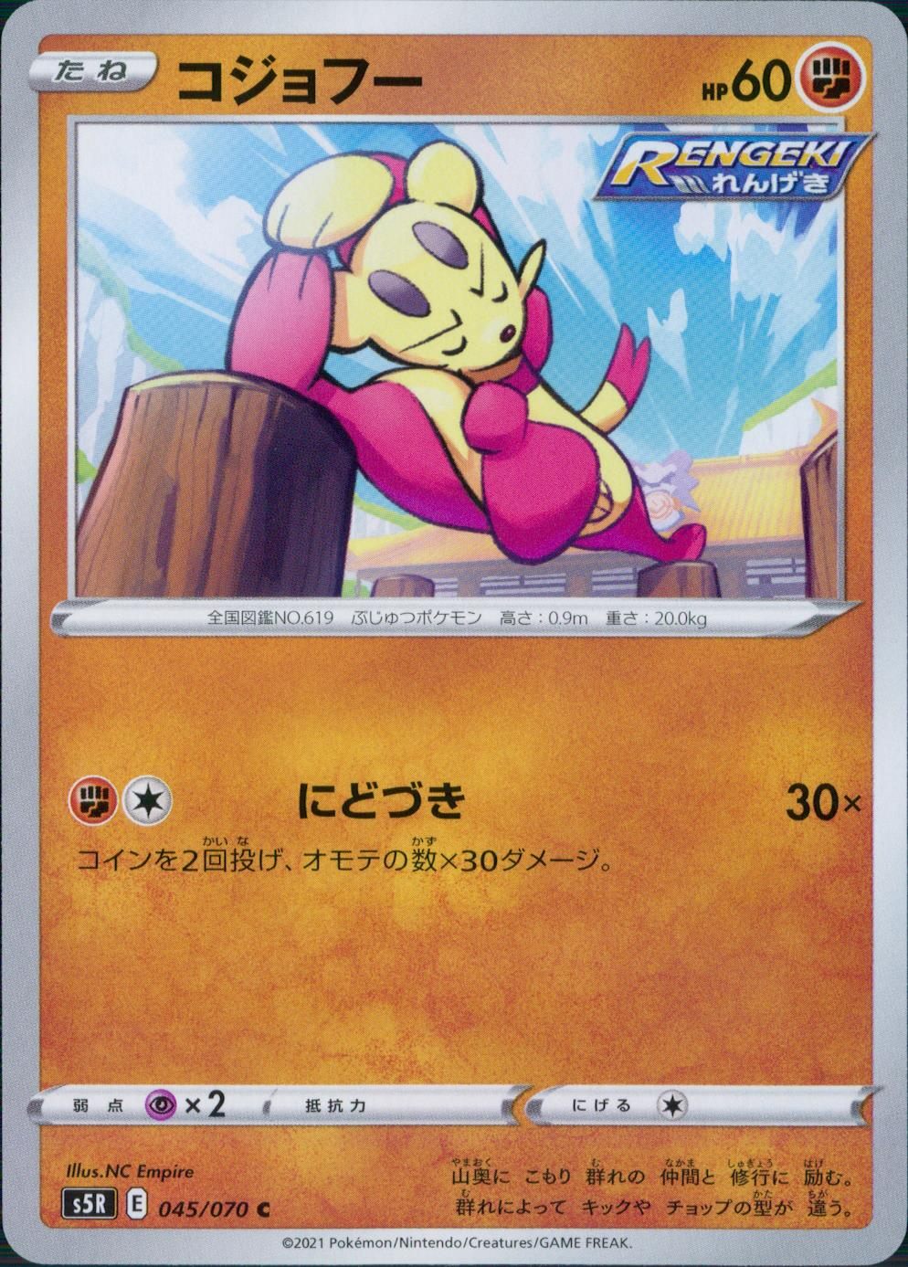 045/070/S5R/B/C コジョフー