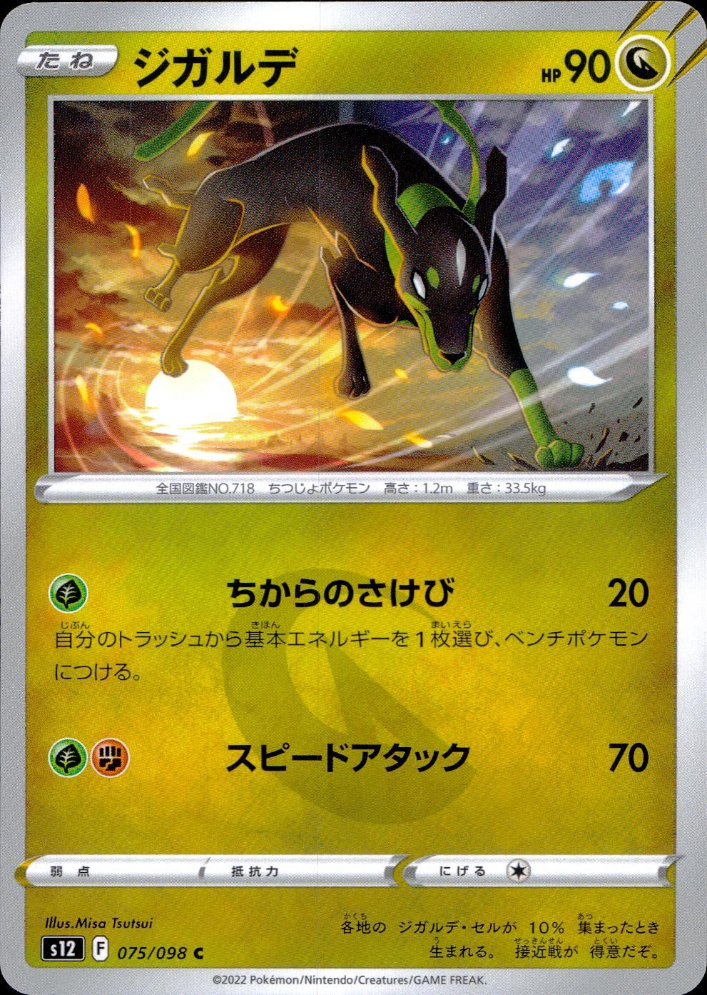 075/098/S12/B/C ジガルデ