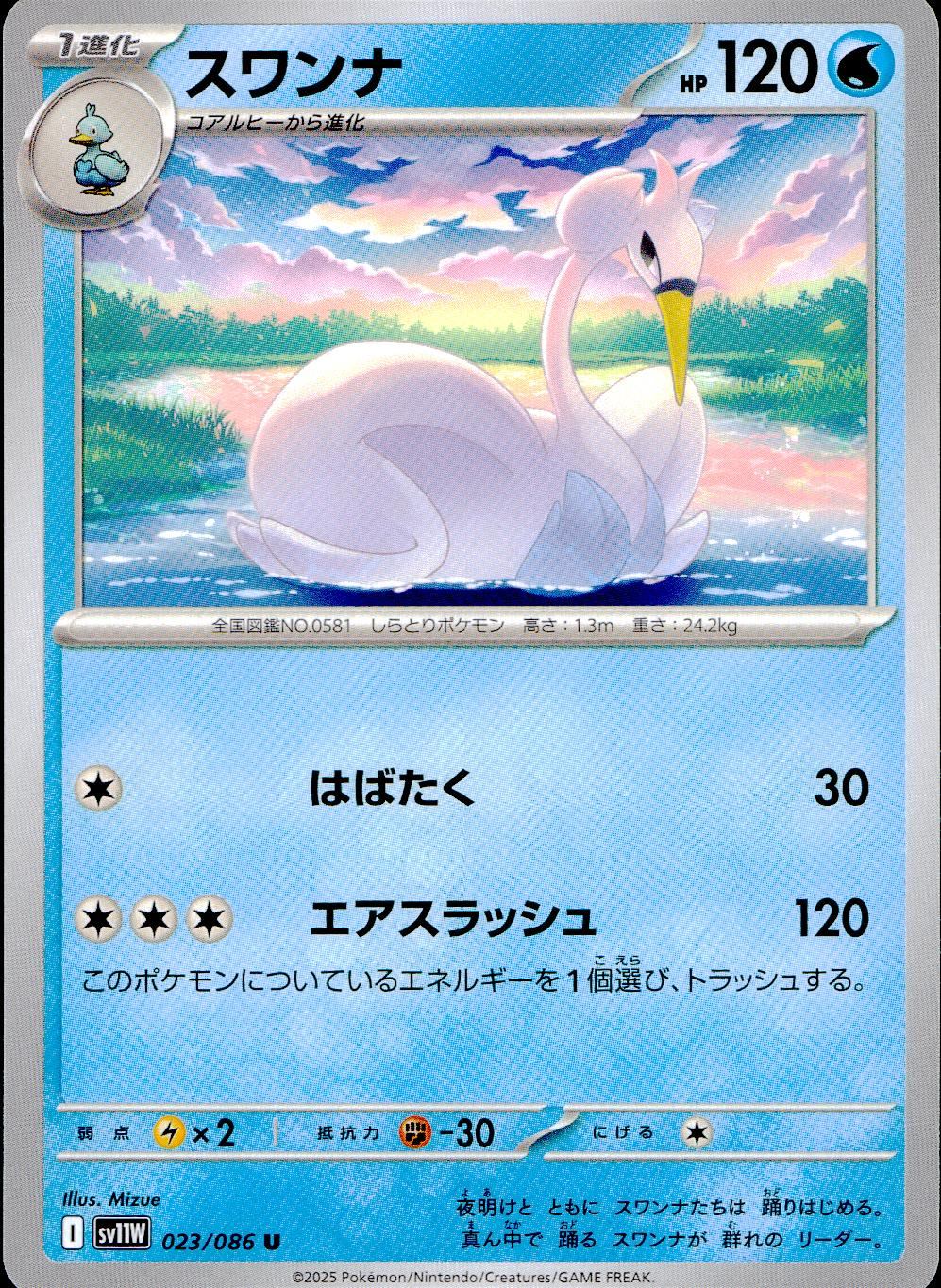 023/086/SV11W/B/U スワンナ