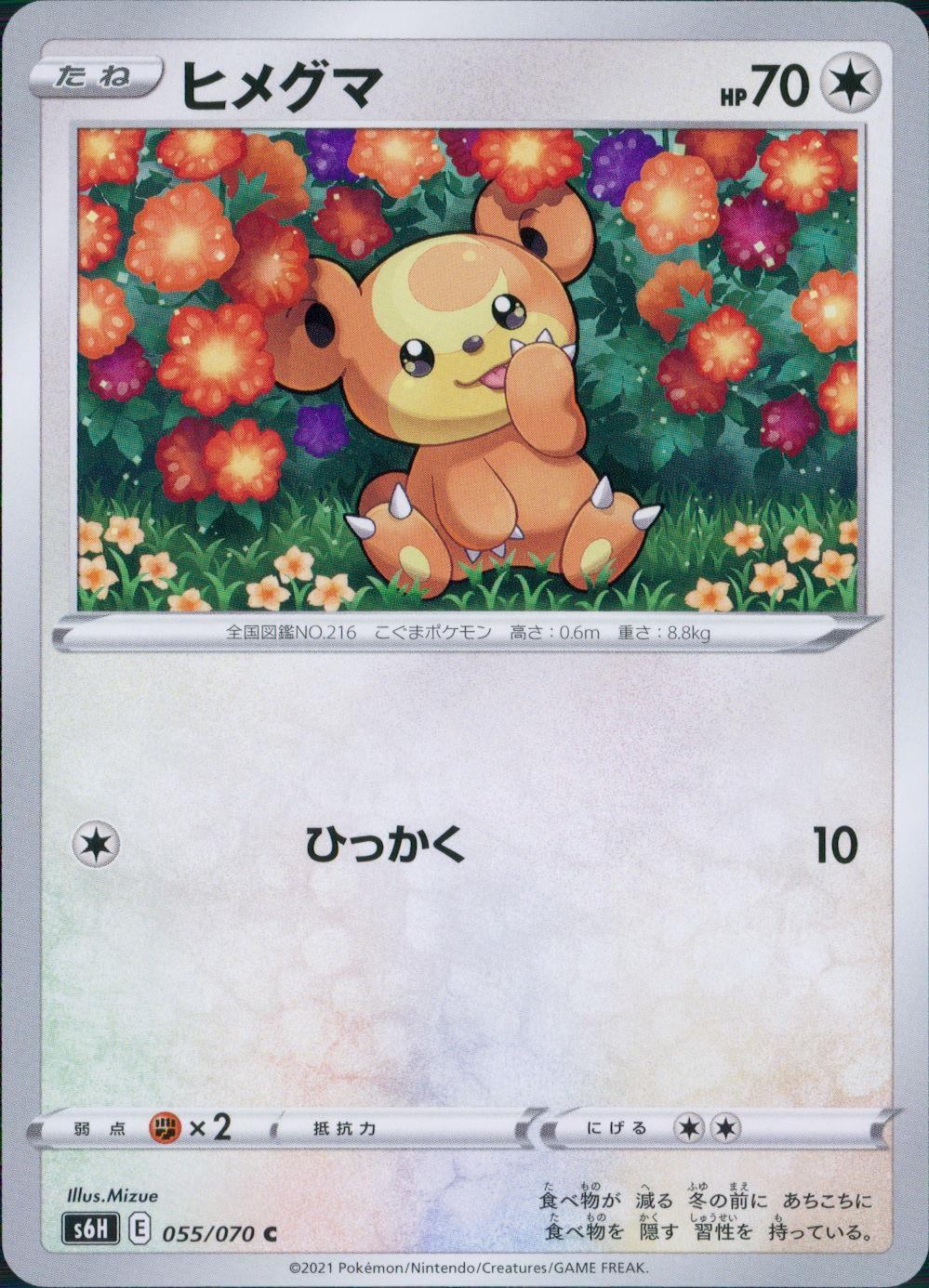 055/070/S6H/B/C ヒメグマ