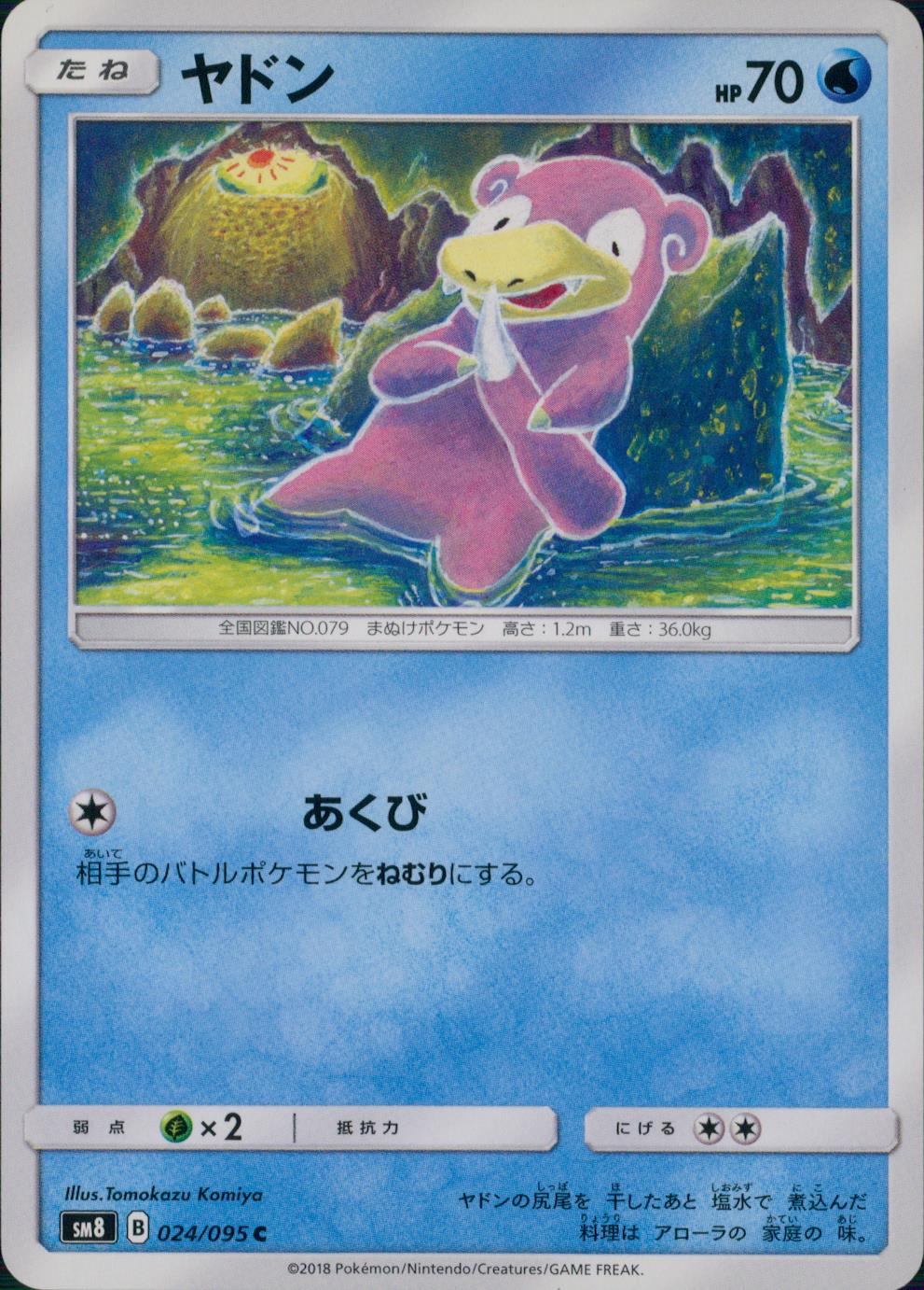 024/095/SM8 ヤドン