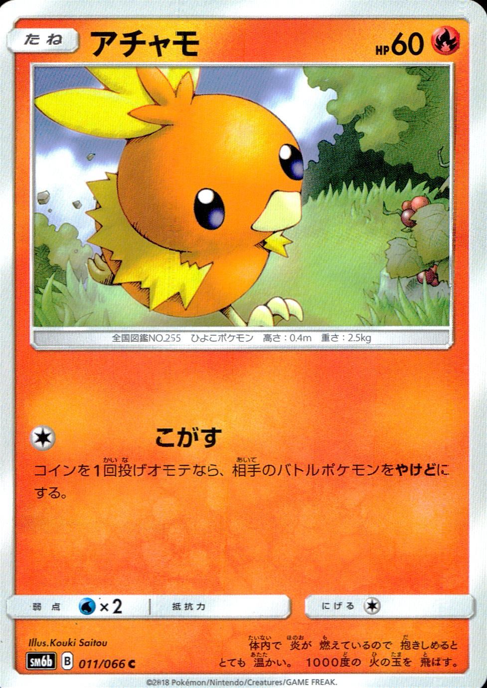 011/066/SM6B/アチャモ