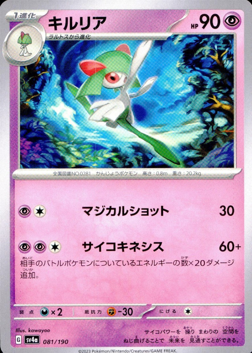 081/190/SV4A/B Kirlia