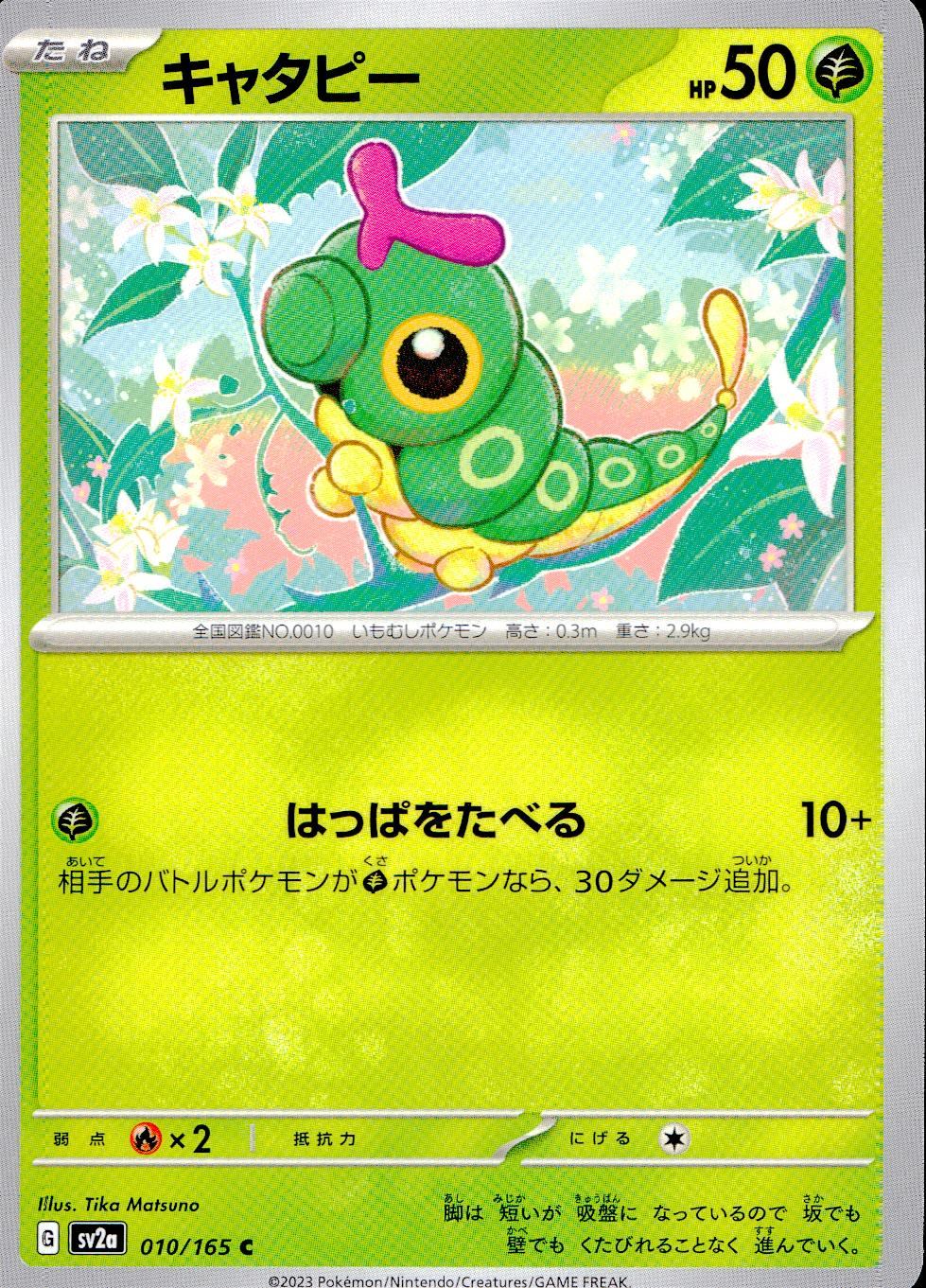 010/165/SV2A/B/C Caterpie