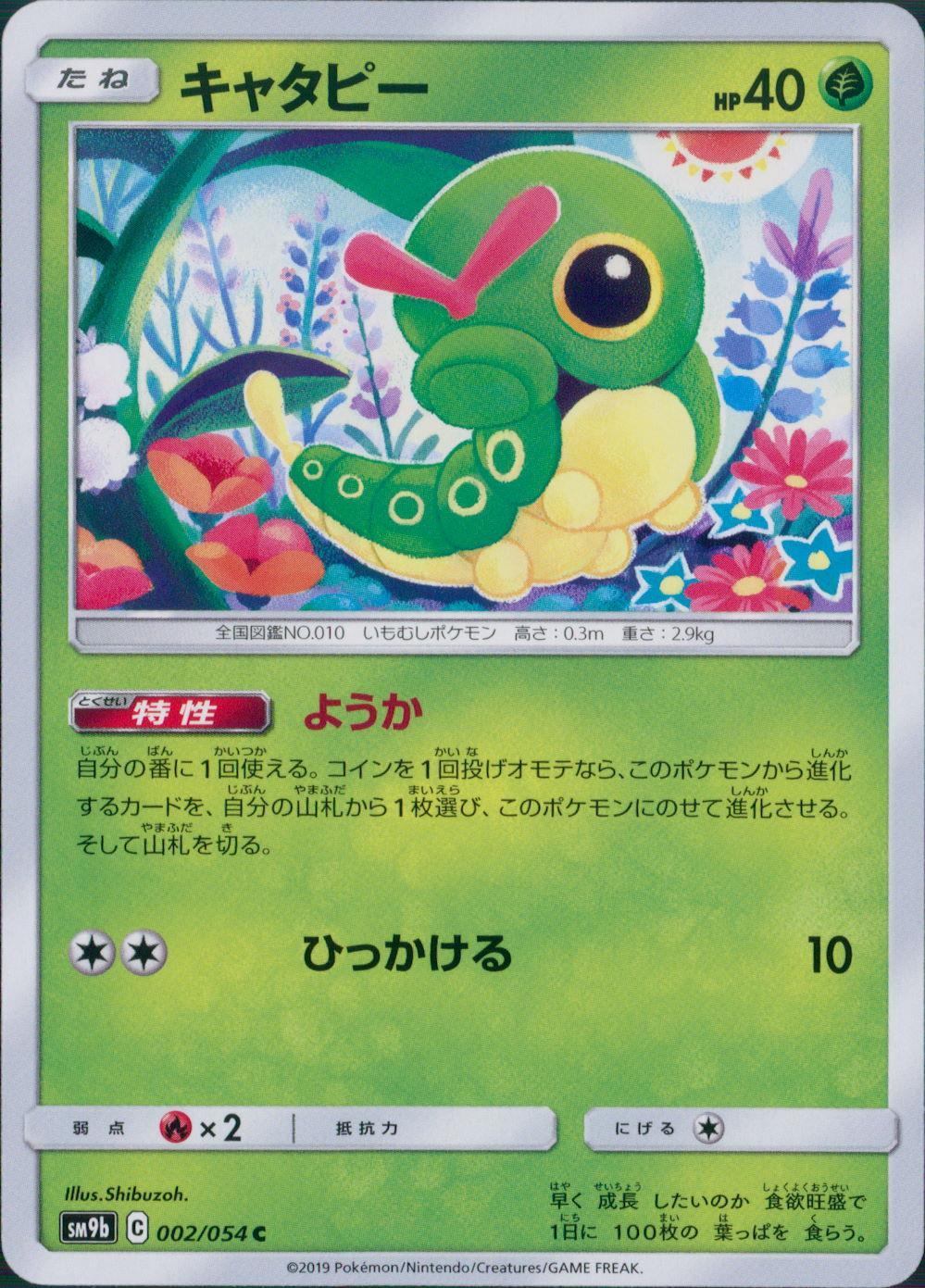 002/054/SM9B/B/C キャタピー