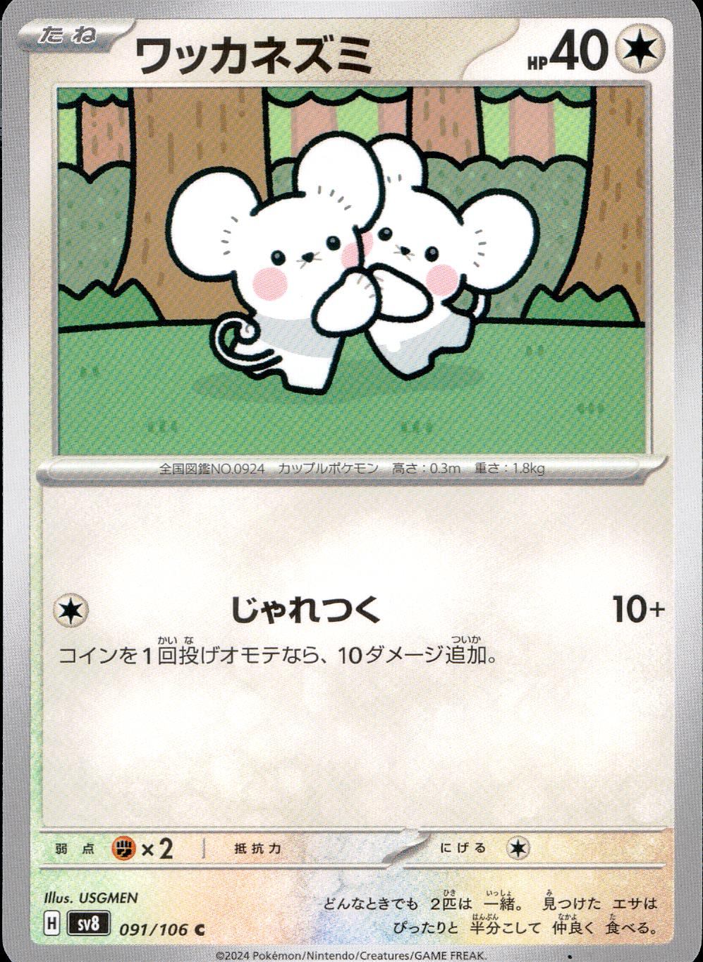 091/106/SV8/B/C ワッカネズミ