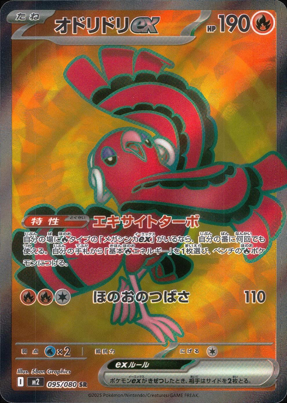 095/080/M2/B/SR オドリドリex