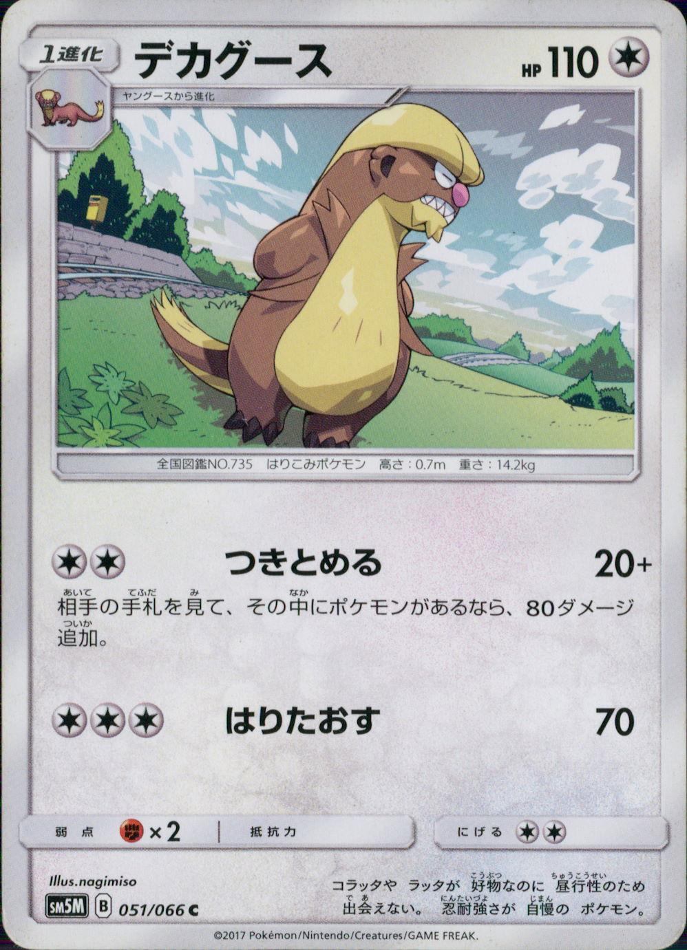 051/066/SM5M/デカグース