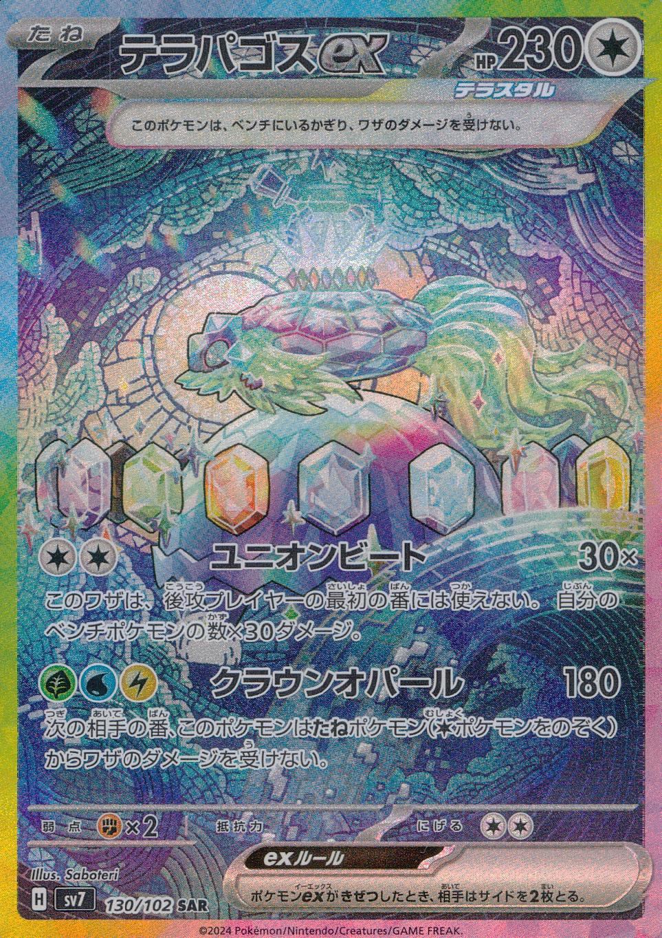 130/102/SV7/B/SAR Terrapagos ex