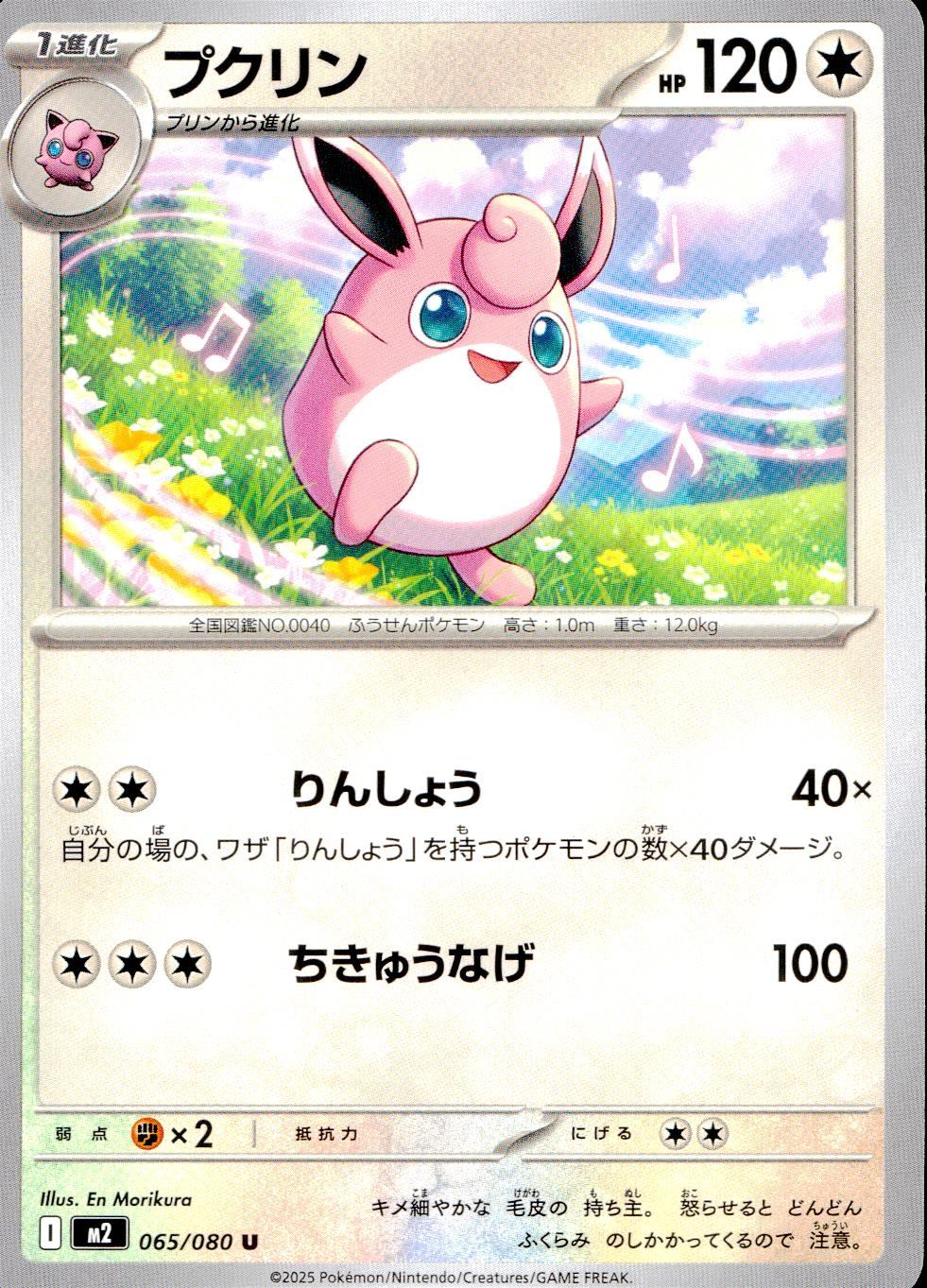 065/080/M2/B/U プクリン