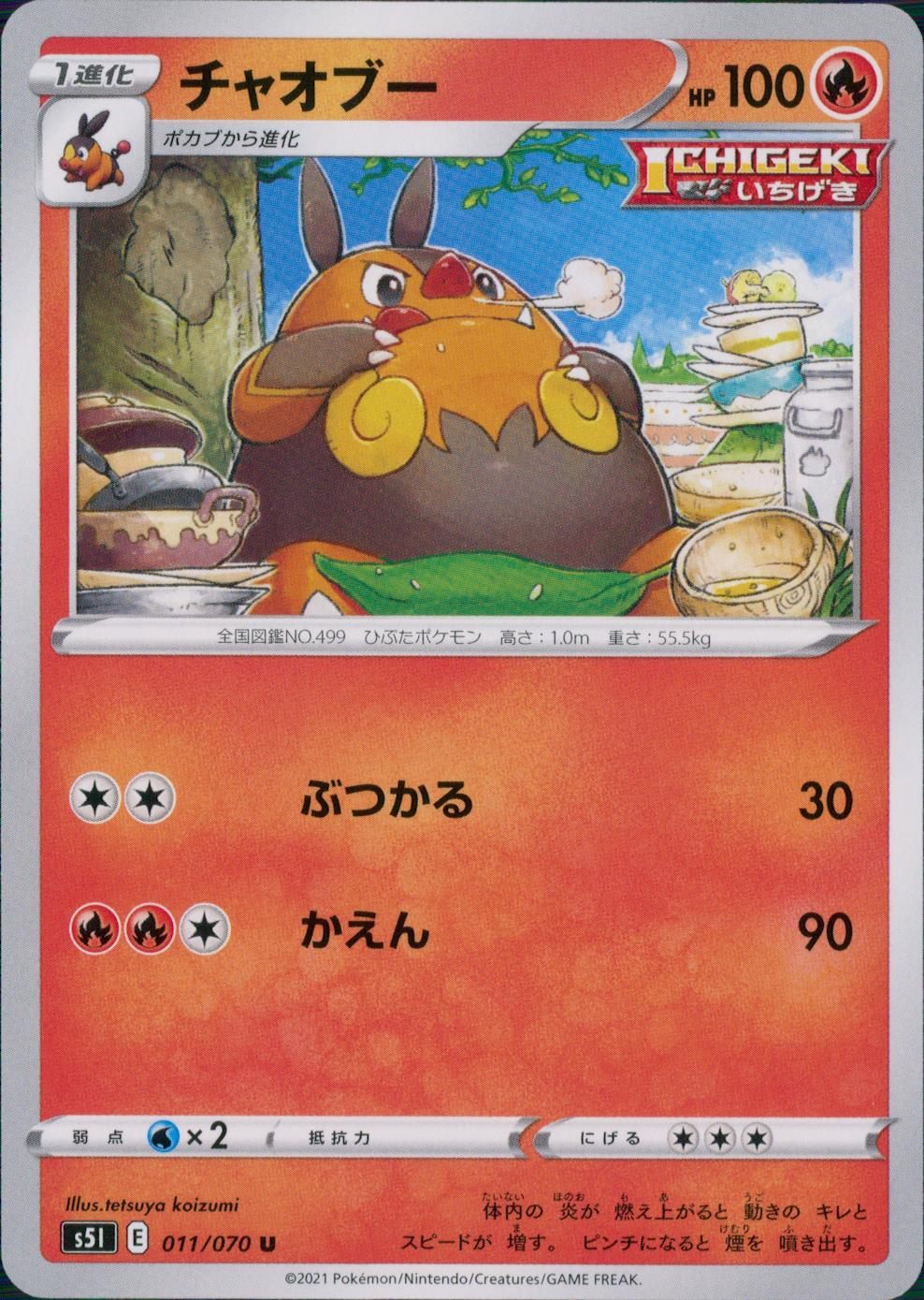 011/070/S5I/B/U チャオブー