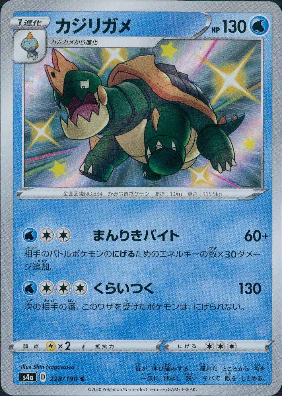 228/190/S4A/B/S Slashing Turtle