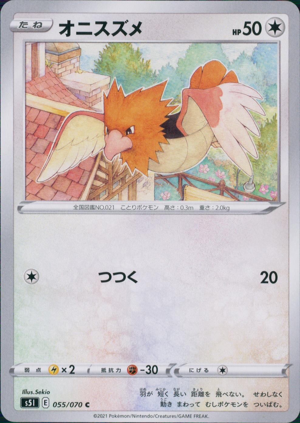 055/070/S5I/B/C オニスズメ