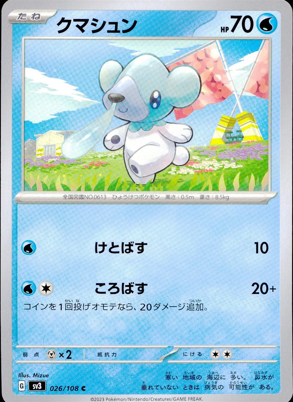 026/108/SV3/B/C クマシュン