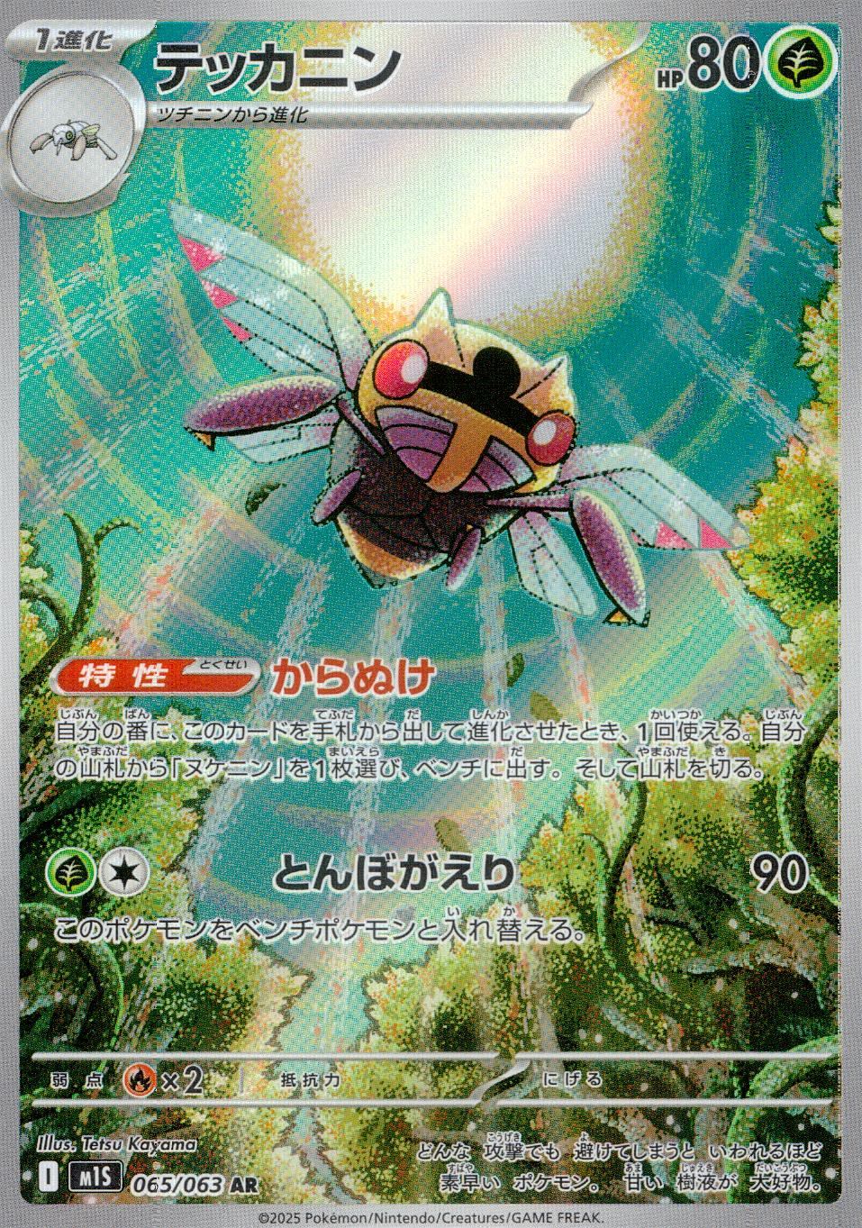 065/063/M1S/B/AR テッカニン