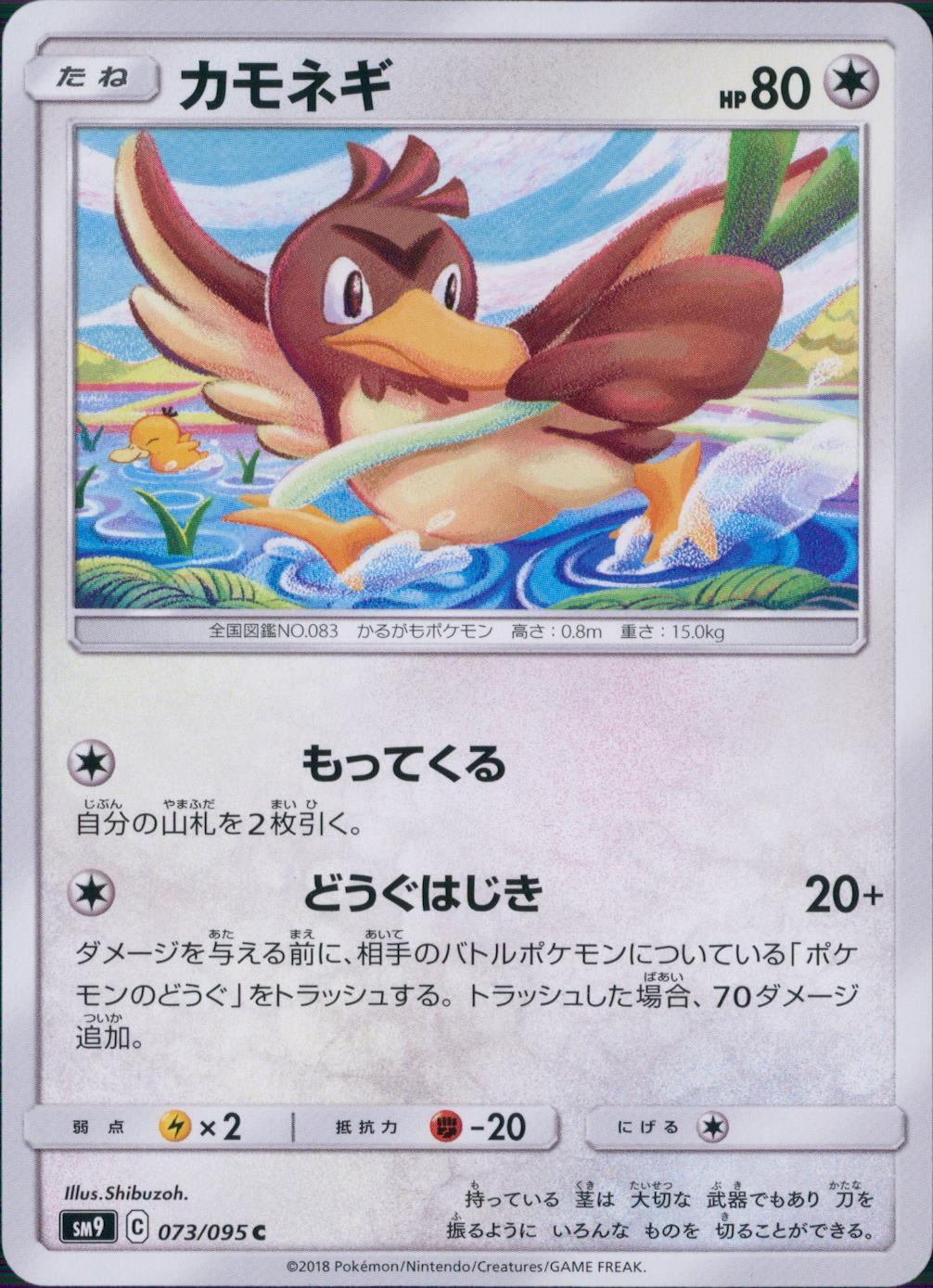 073/095/SM9/B/C カモネギ