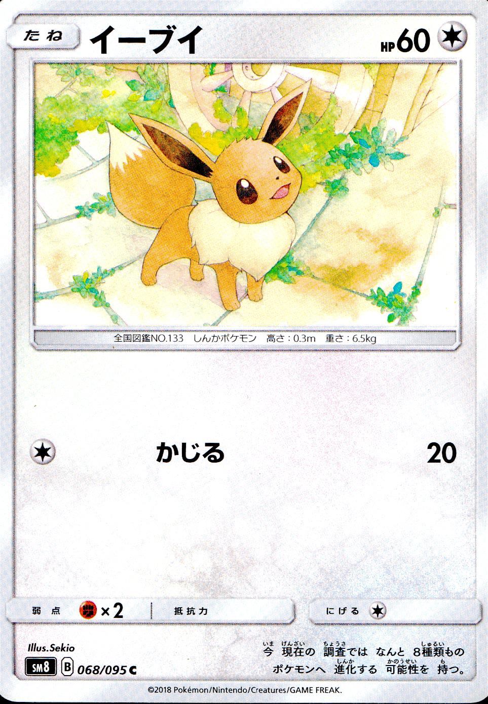 068/095/SM8 イーブイ