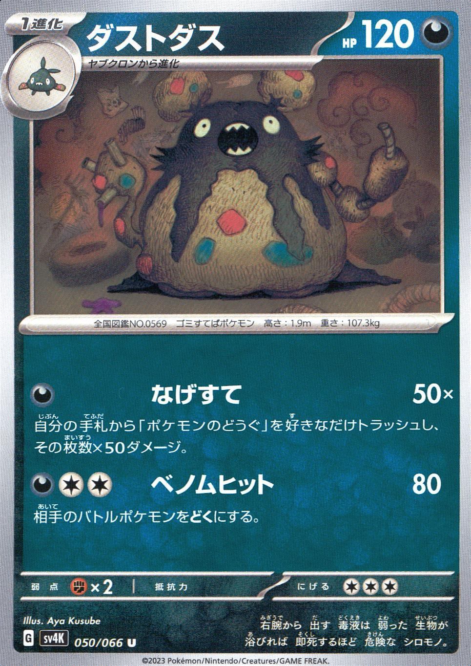 050/066/SV4K/B/U ダストダス