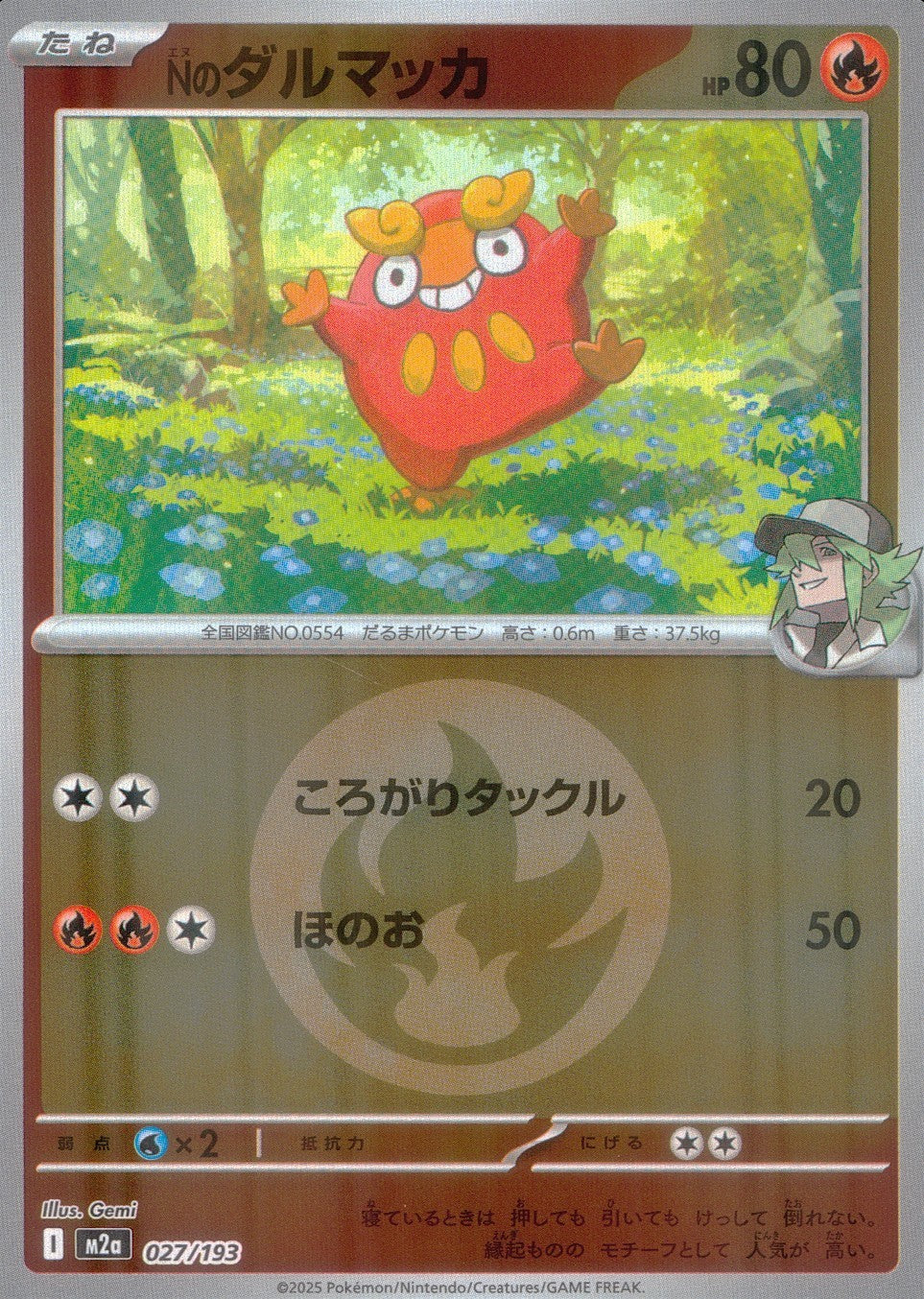 027/193/M2a/MB2 Nのダルマッカ(エネルギーミラー)