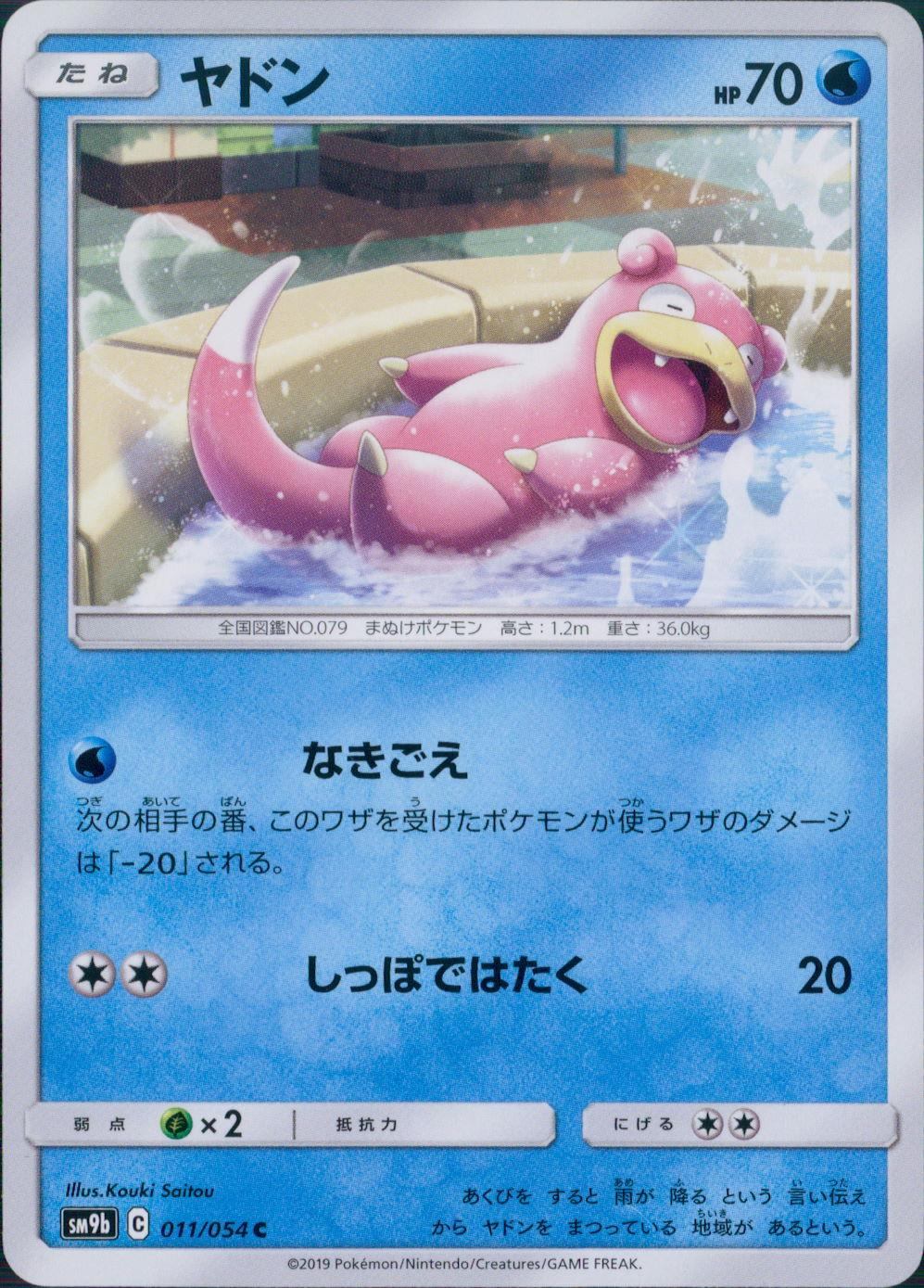 011/054/SM9B/B/C ヤドン