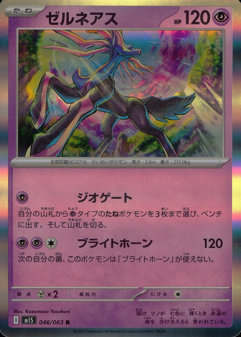 046/063/M1S/B/R Xerneas