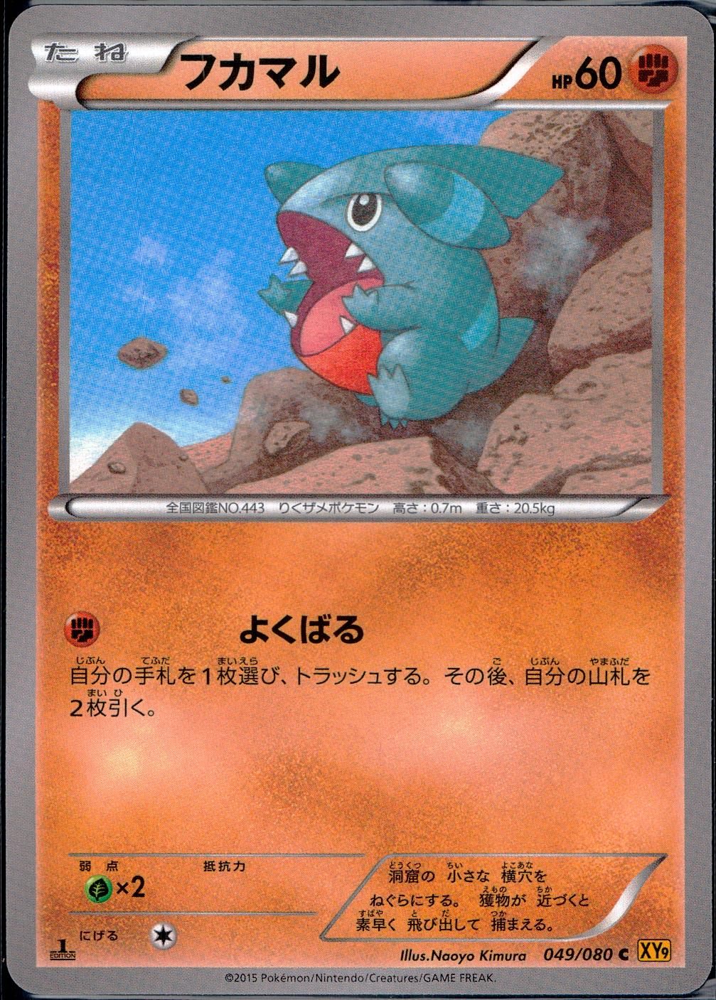 049/080/C/XY9/B フカマル