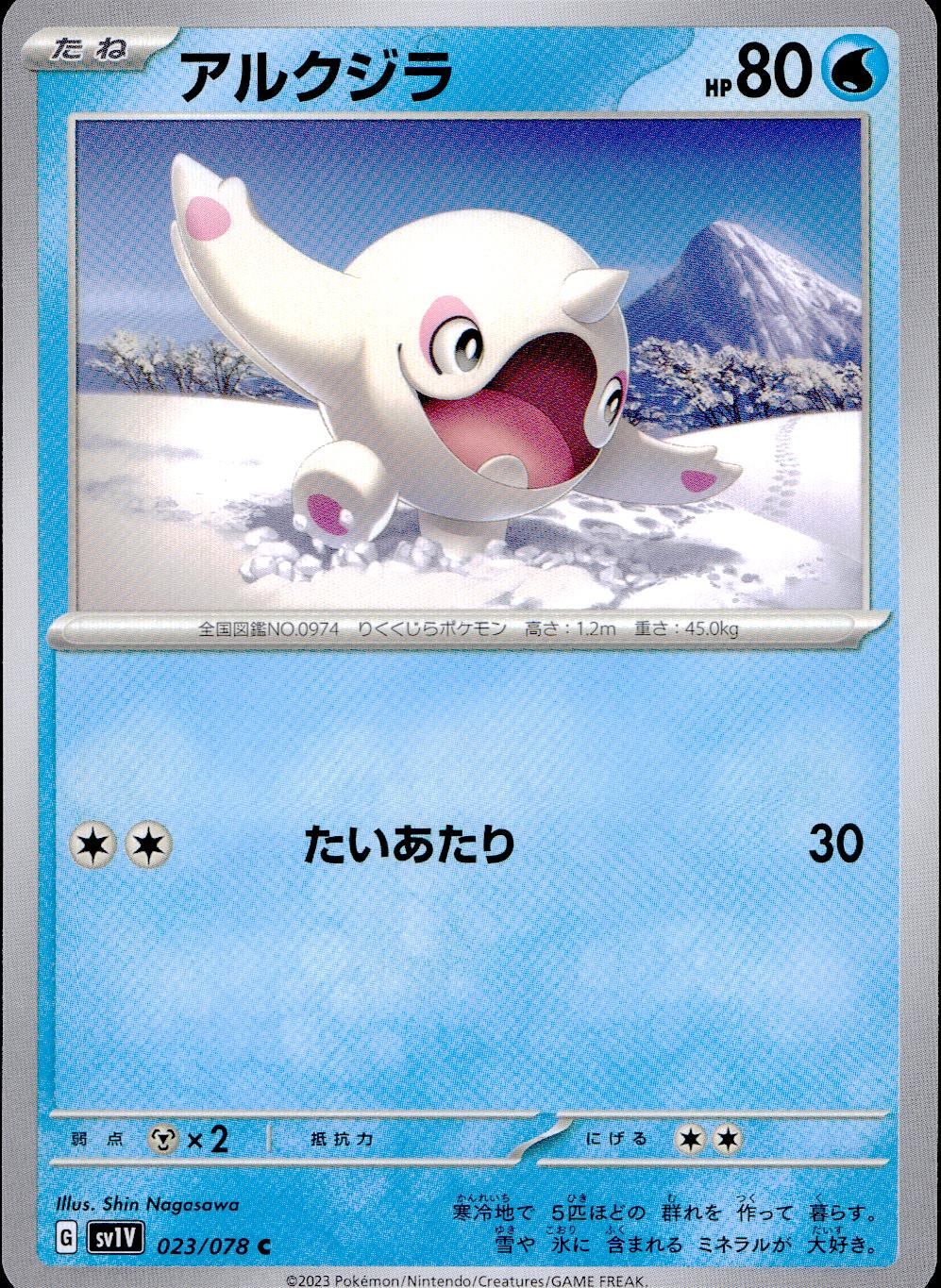 023/078/SV1V/B/C アルクジラ