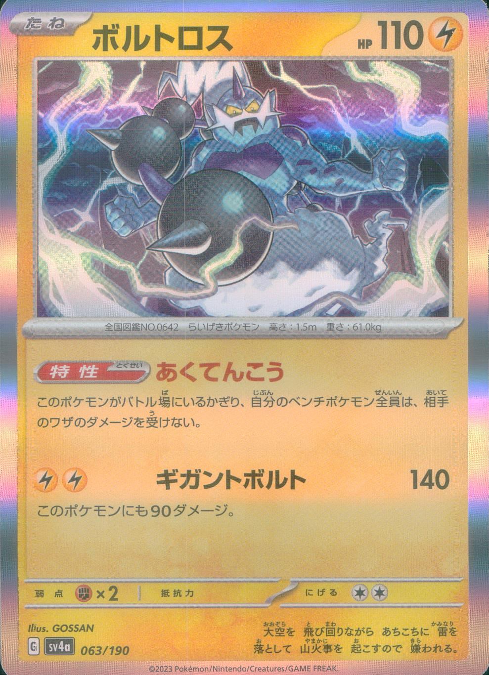 063/190/SV4A/B/R ボルトロス