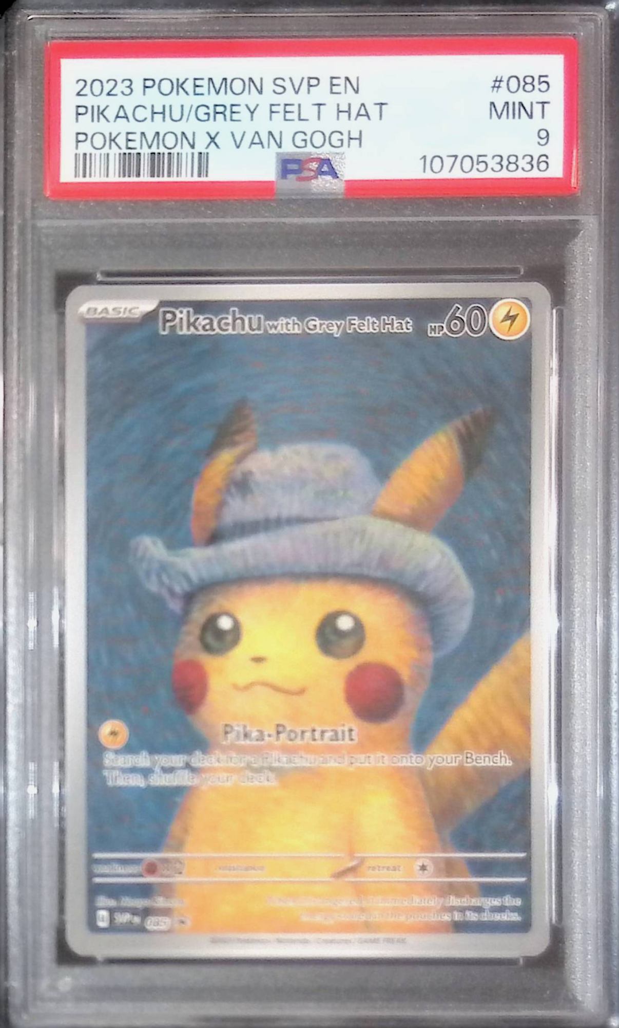 SVP/EN/085 ゴッホピカチュウ PSA9 107053836