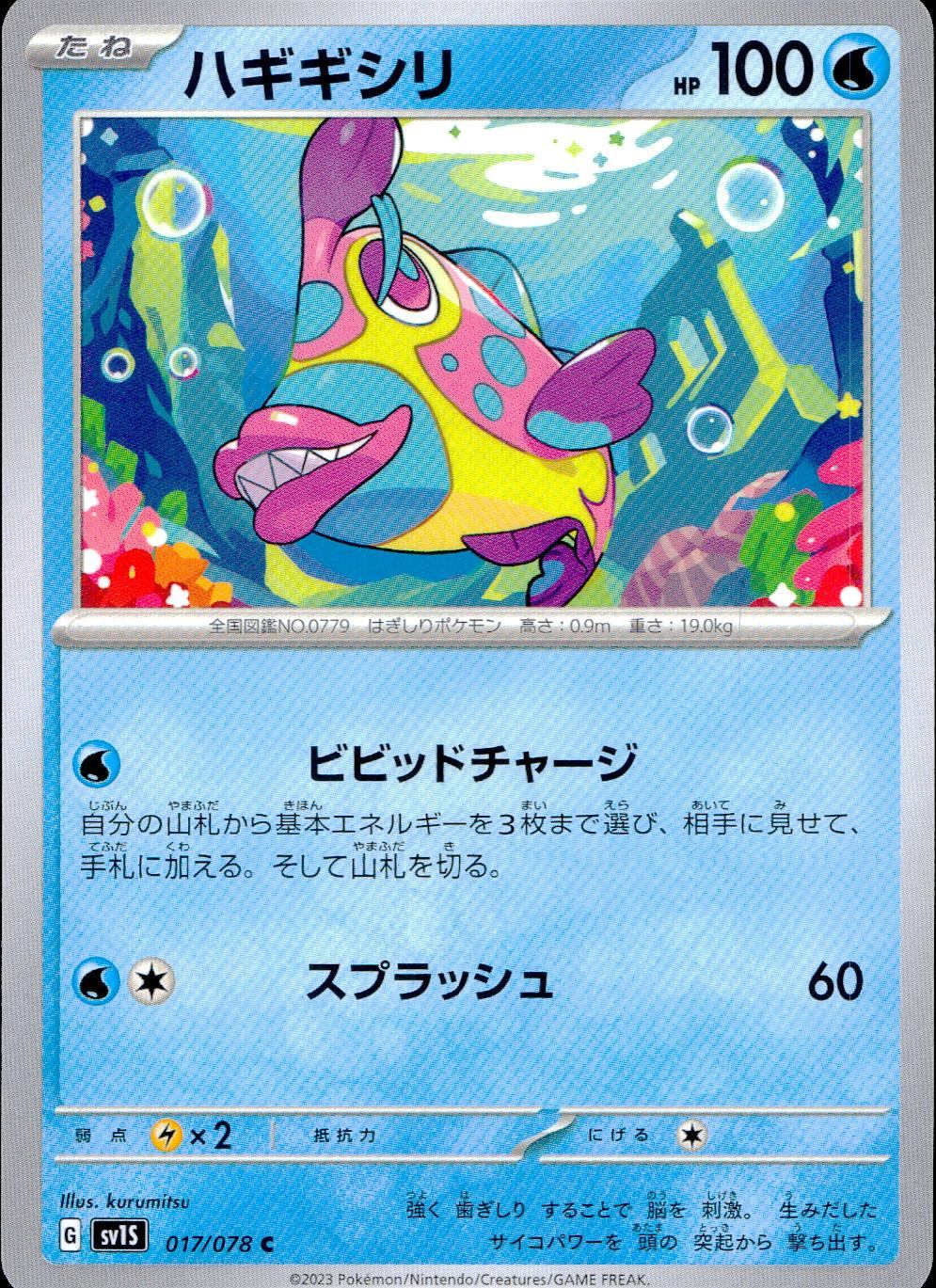 017/078/SV1S/B/C ハギギシリ