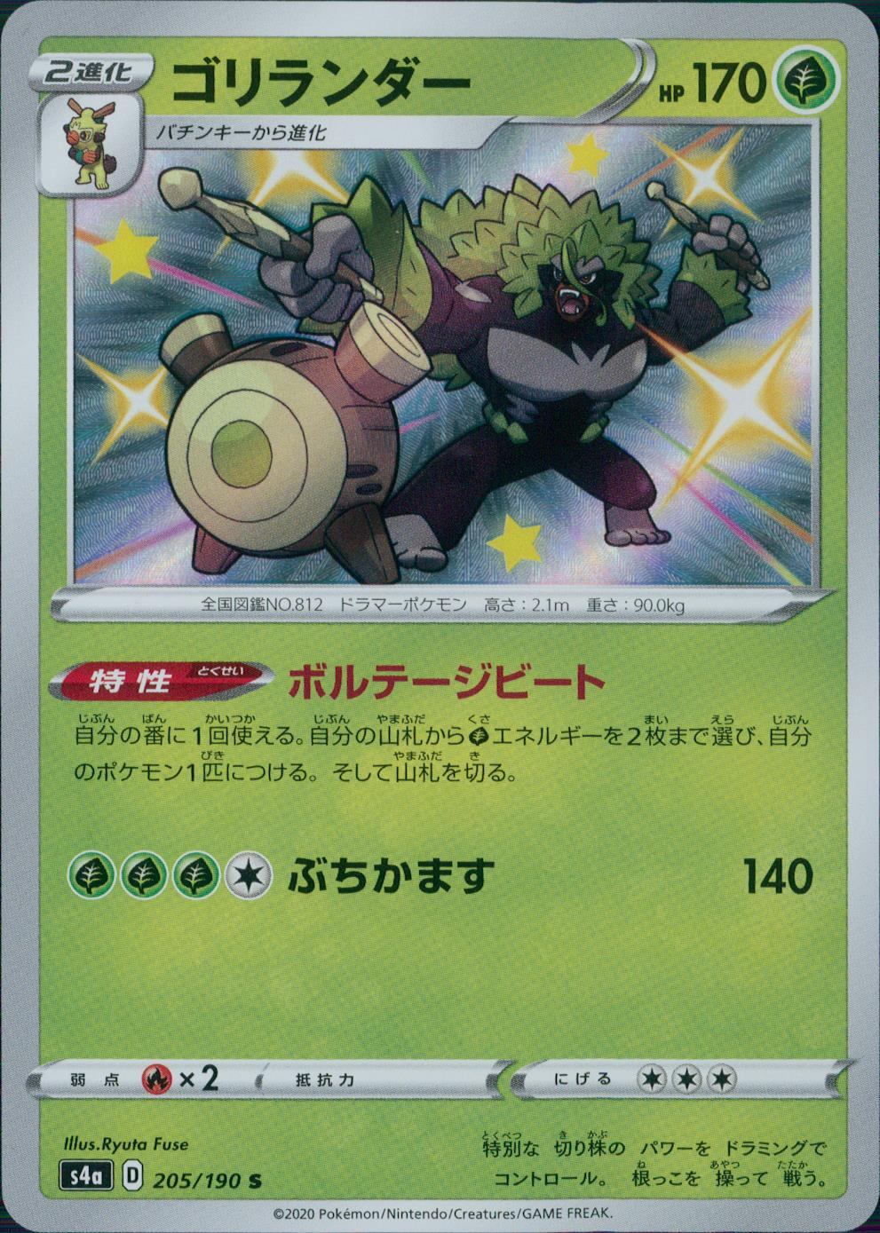 205/190/S4A/B/S Rillaboom