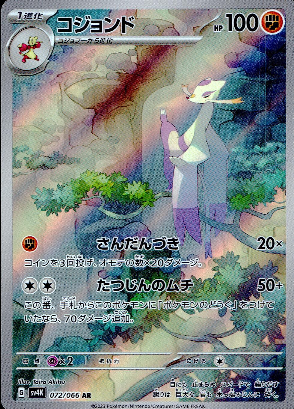 072/066/SV4K/B/AR コジョンド